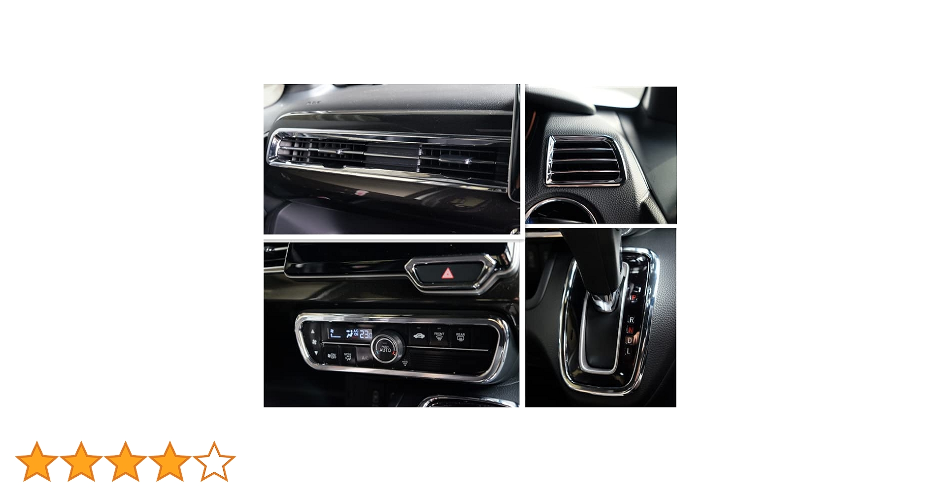 Amazon | N-BOX JF3/JF4 インテリアパネル5点セット エアコン/シフト